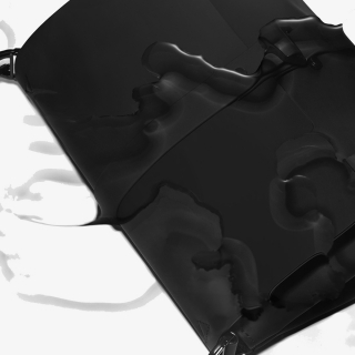 Gaston Luga Torbica SPLSH CROSSBODY BAG - BLACK 