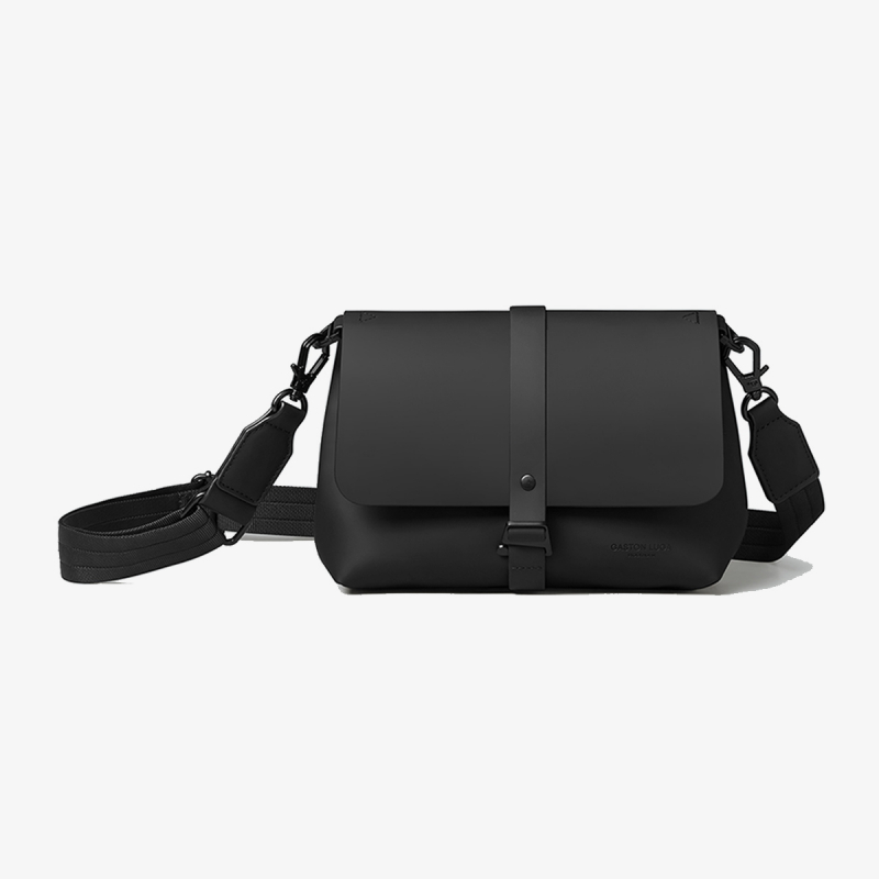 Gaston Luga Torbica SPLSH CROSSBODY BAG - BLACK 