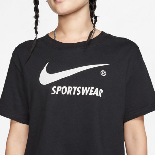 Nike Majica ODJECA MAJICA W NSW TEE SWOOSH SW LOGO CROP 