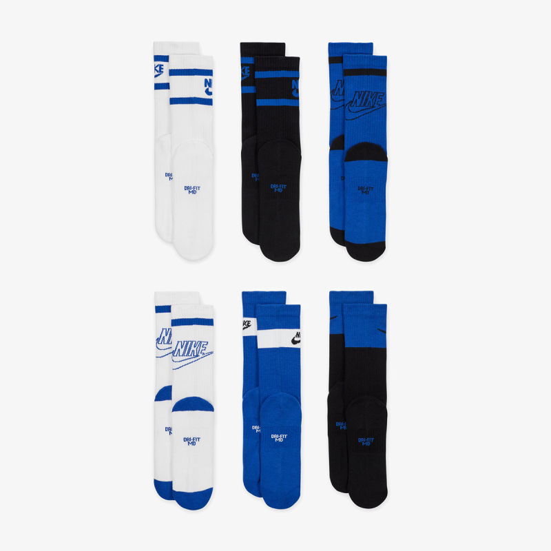 Nike Čarape Y NK EVERYDAY CUSH CREW 6PR -GFX2-PAR 