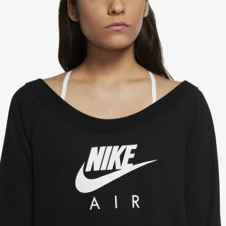 Nike Dukserica ODJECA DUKS W NSW AIR CREW OS FLC 