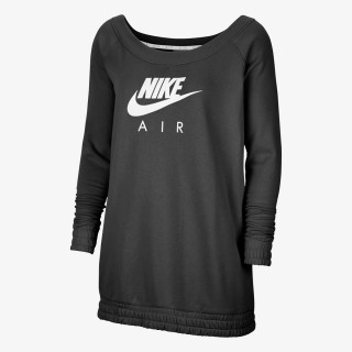 Nike Dukserica ODJECA DUKS W NSW AIR CREW OS FLC 