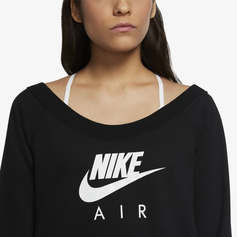 Nike Dukserica ODJECA DUKS W NSW AIR CREW OS FLC 