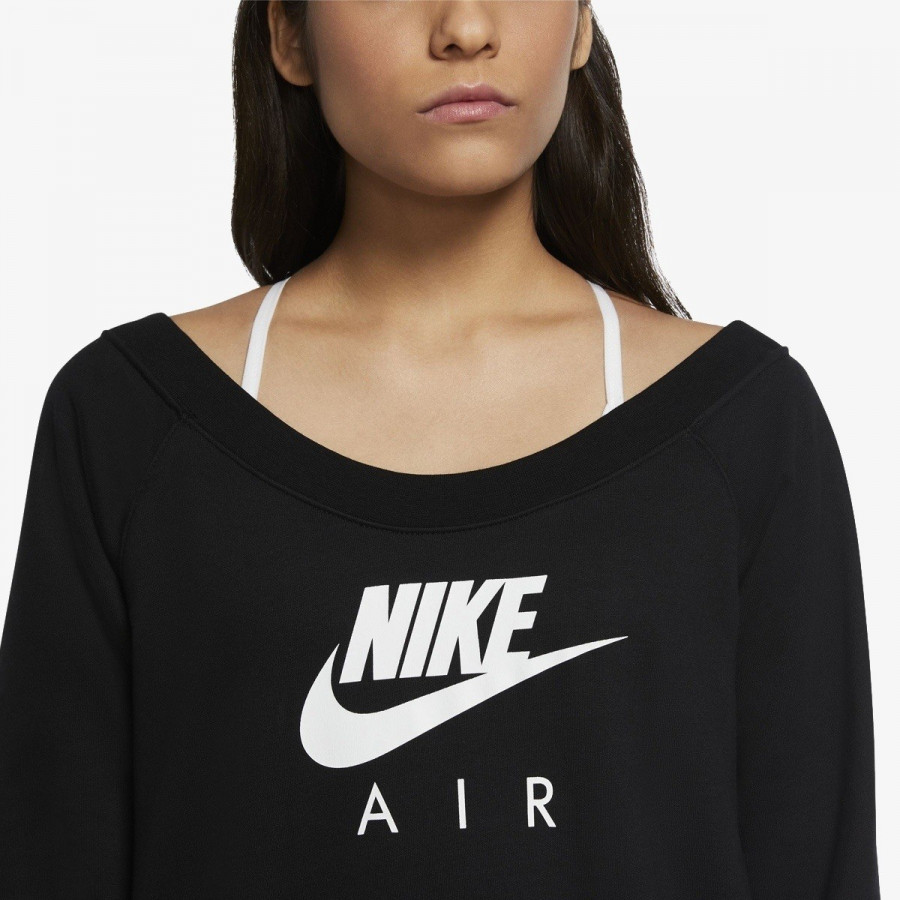 Nike Dukserica ODJECA DUKS W NSW AIR CREW OS FLC 