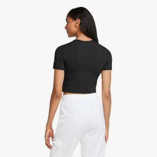 Nike Top ODJECA MAJICA W NSW AIR TOP SS CROP 