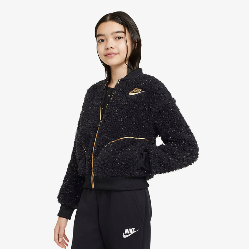 Nike Jakna G NSW SHERPA SHINE FZ BOMR PR 