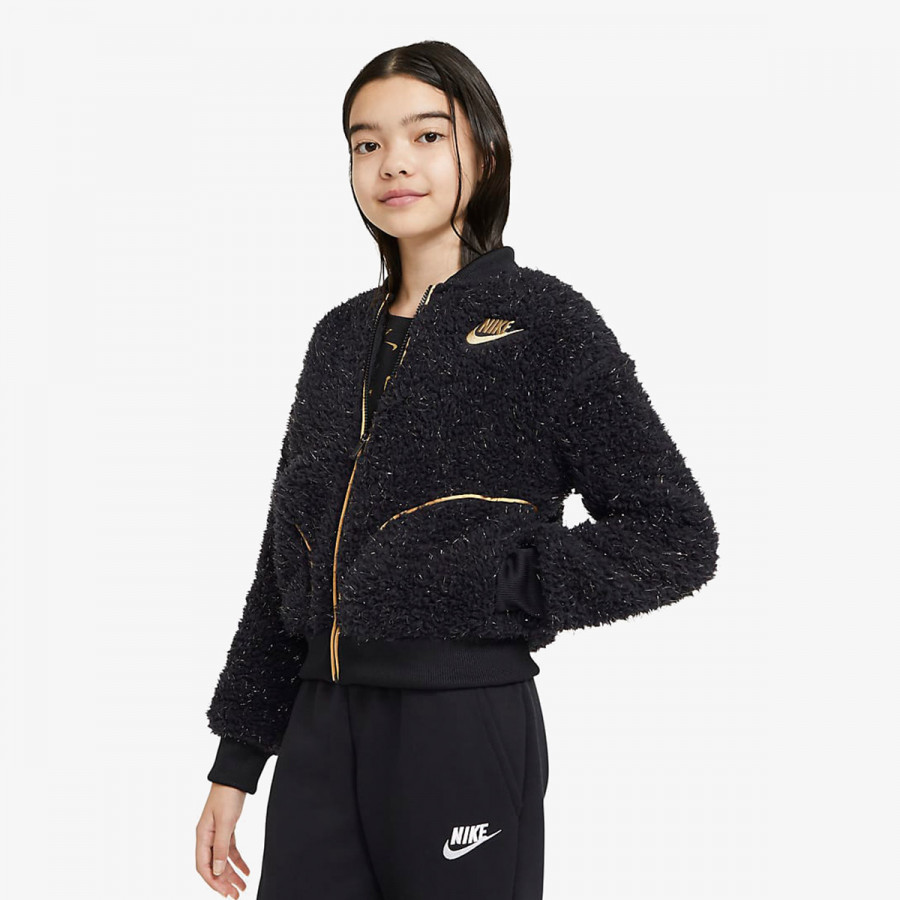 Nike Jakna G NSW SHERPA SHINE FZ BOMR PR 
