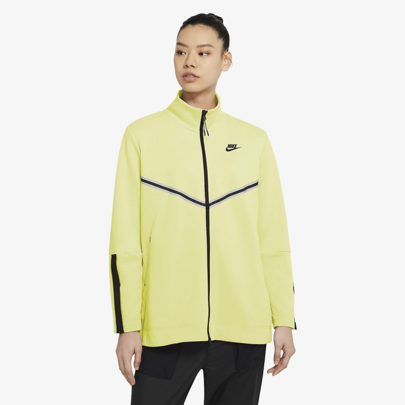 nike dukserica w nsw tch flc wr hoodie fz