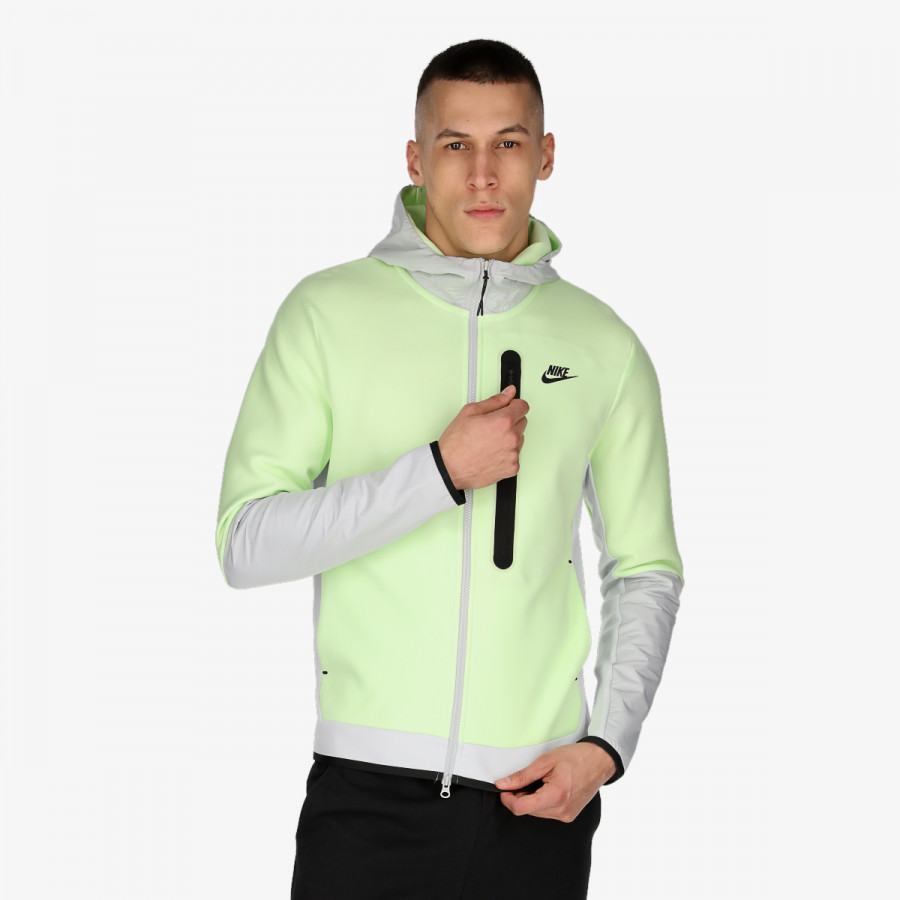 Nike Dukserica M NSW TCH FLC FZ WVN HOODE MIX 