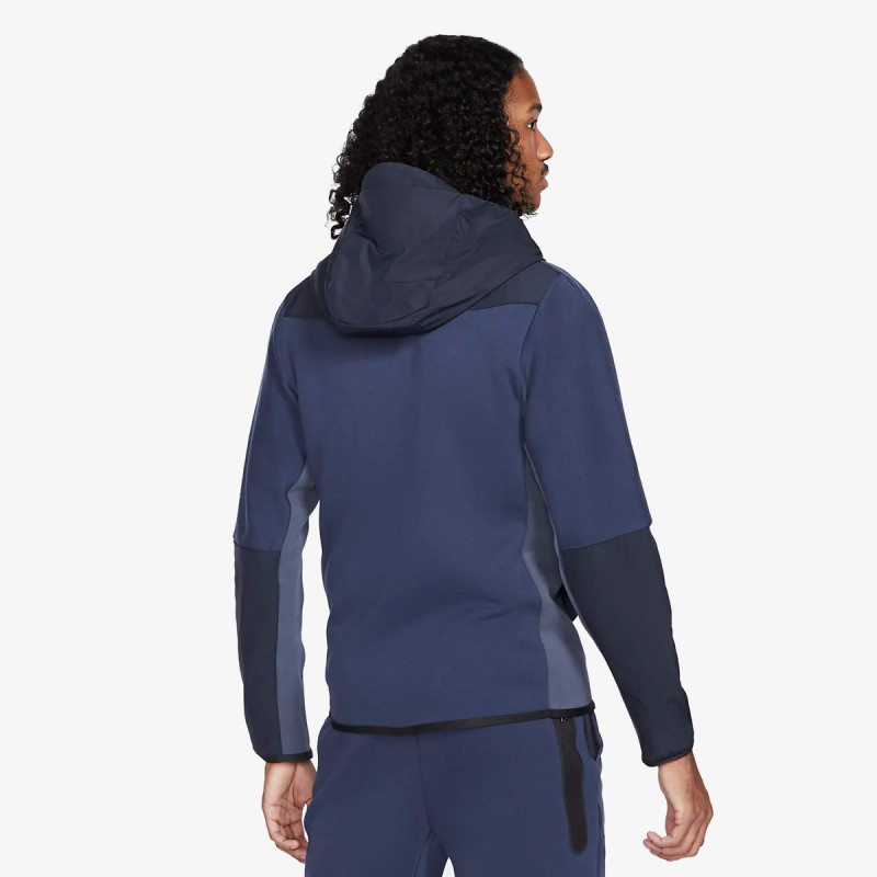 Nike Dukserica M NSW TCH FLC FZ WVN HOODE MIX 