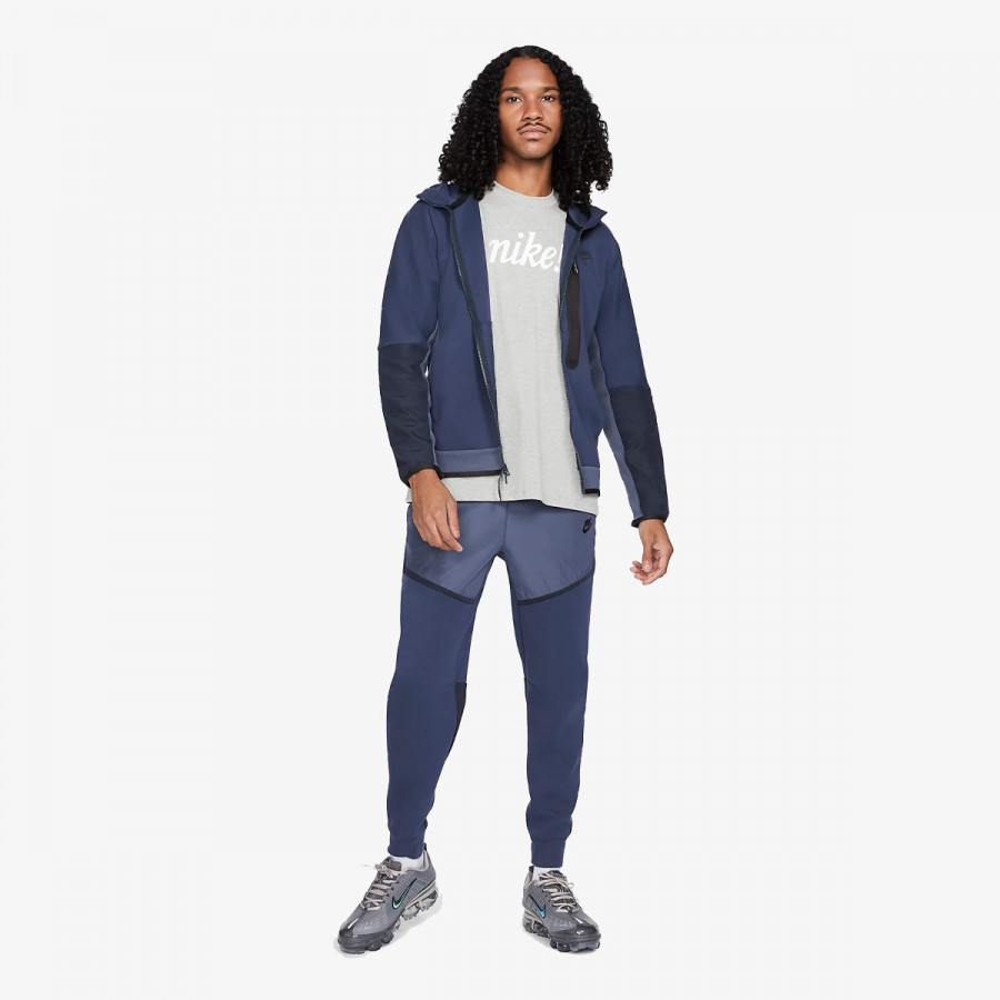 Nike Dukserica M NSW TCH FLC FZ WVN HOODE MIX 