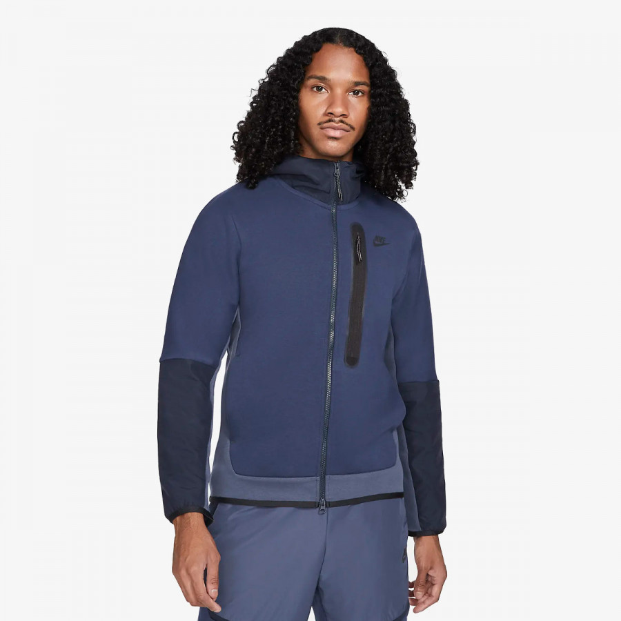 Nike Dukserica M NSW TCH FLC FZ WVN HOODE MIX 