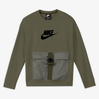 Nike Majica dugih rukava B NSW RTL UTILITY FLC TOP 