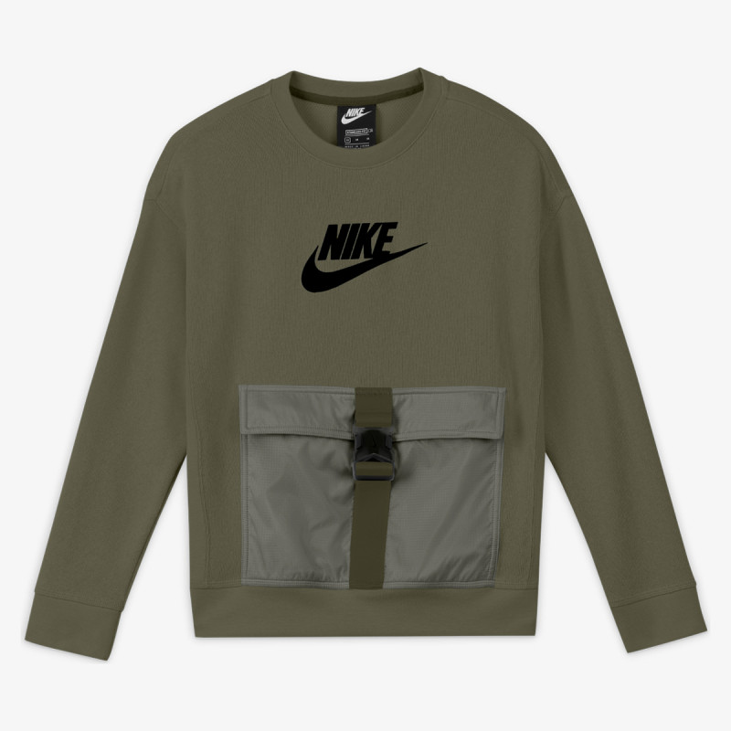 Nike Majica dugih rukava B NSW RTL UTILITY FLC TOP 