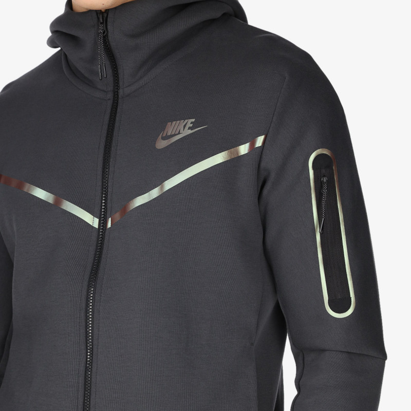 Nike Dukserica M NSW TCH FLC FZ HOODIE IRDSNT 