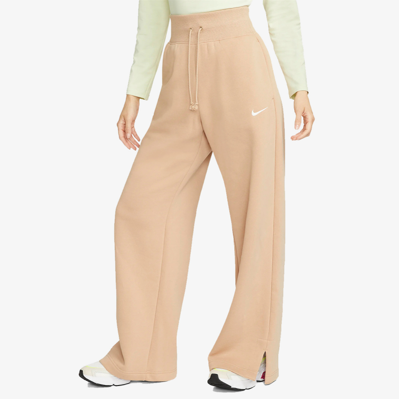 Nike Donji dio trenerke W NSW PHNX FLC HR PANT WIDE 