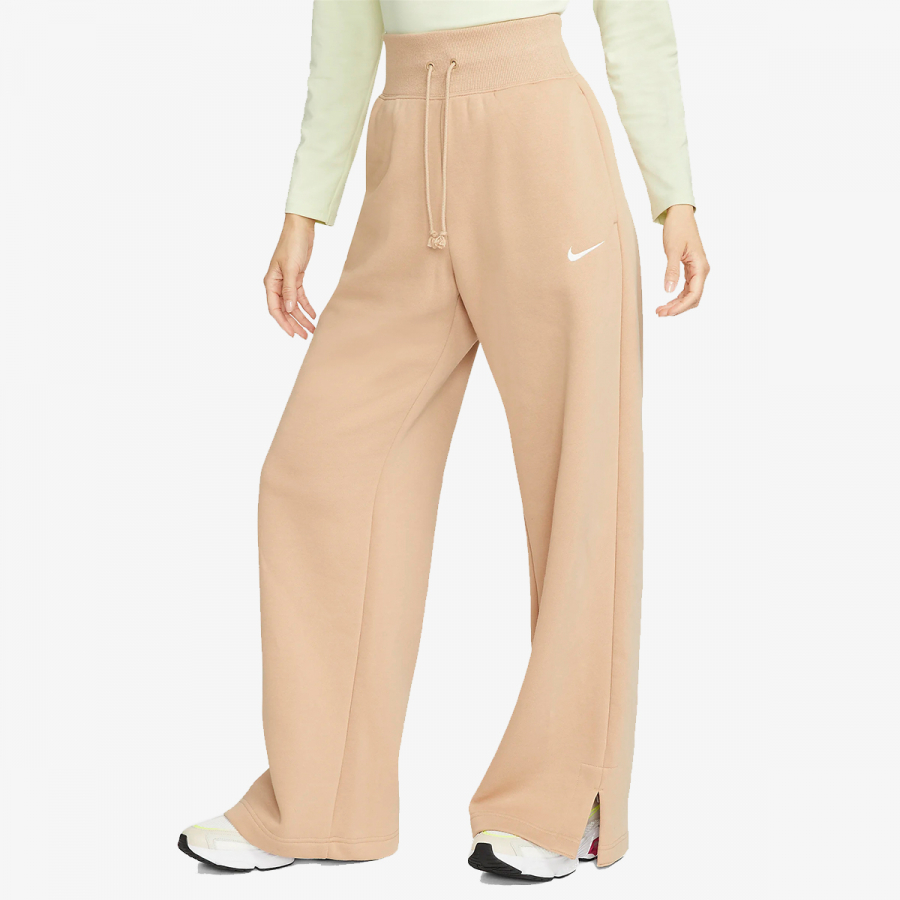 Nike Donji dio trenerke W NSW PHNX FLC HR PANT WIDE 