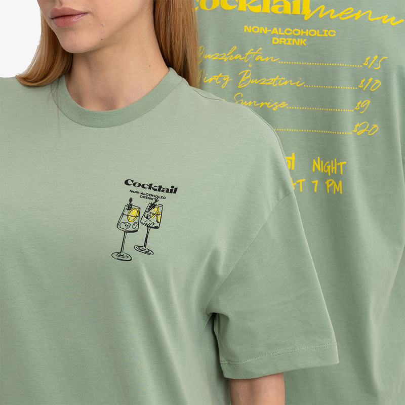 Dot Majica COCKTAIL LIST T-SHIRT 