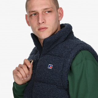 Russell Athletic Prsluk DARREN-PADDED SHERPA GILET 