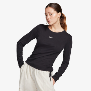 Nike Majica dugih rukava W NSW ESSNTL RIB LS MD CRP TOP 