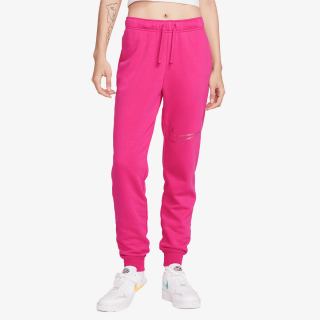 Nike Donji dio trenerke W NSW CLUB FLC SHINE MR PANT 