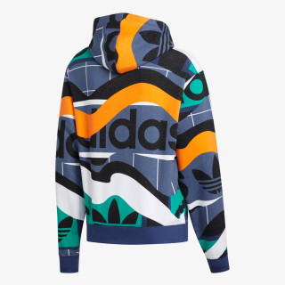 adidas Dukserica ODJECA-DUKS-CATALOG AOP HDY 