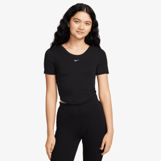 Nike Majica W NSW NK CHLL KNT MRIB SS TOP 