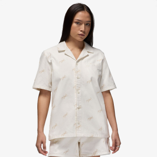 Nike Majica W J SS AOP WVN TOP 