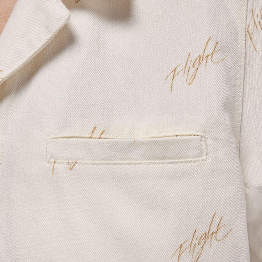 Nike Majica W J SS AOP WVN TOP 