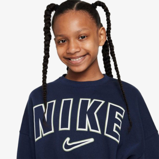 Nike Majica dugih rukava G NSW TREND FLC CREW PRNT 