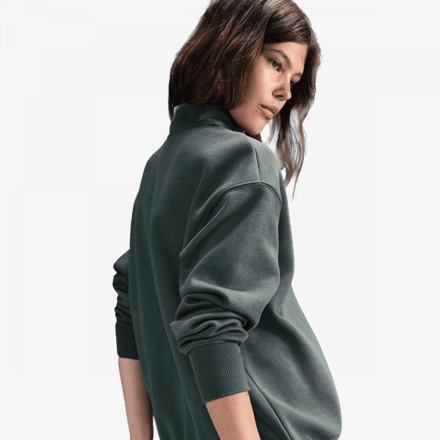 Nike Dukserica W NSW PHNX FLC OS LOGO QZ 