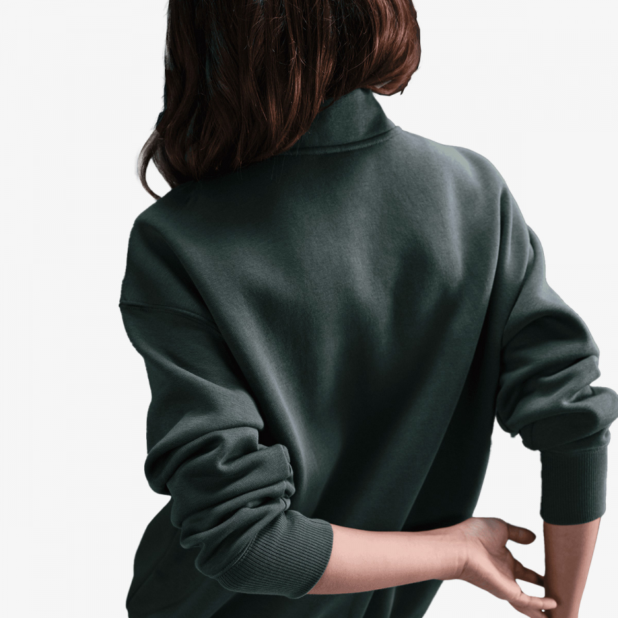 Nike Dukserica W NSW PHNX FLC OS LOGO QZ 