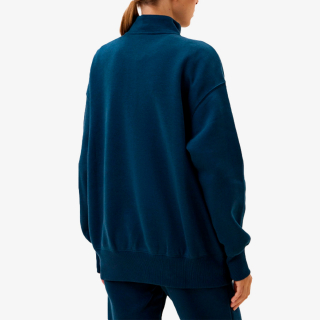 Nike Majica dugih rukava W NSW PHNX FLC OOS LOGO QZ TOP 