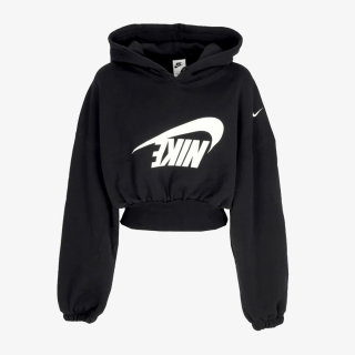Nike Dukserica W NSW OS FLC CROP PO HDY DANCE 