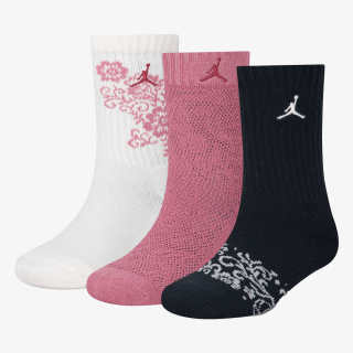 Nike Čarape JHG FLORAL LACE 3PK CREW-PAK 