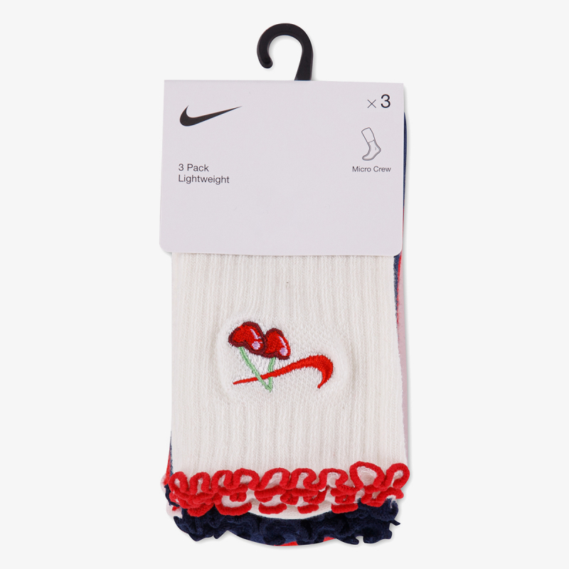 Nike Čarape NHG CHERRY LETTUCE MICRO CREW-PAK 