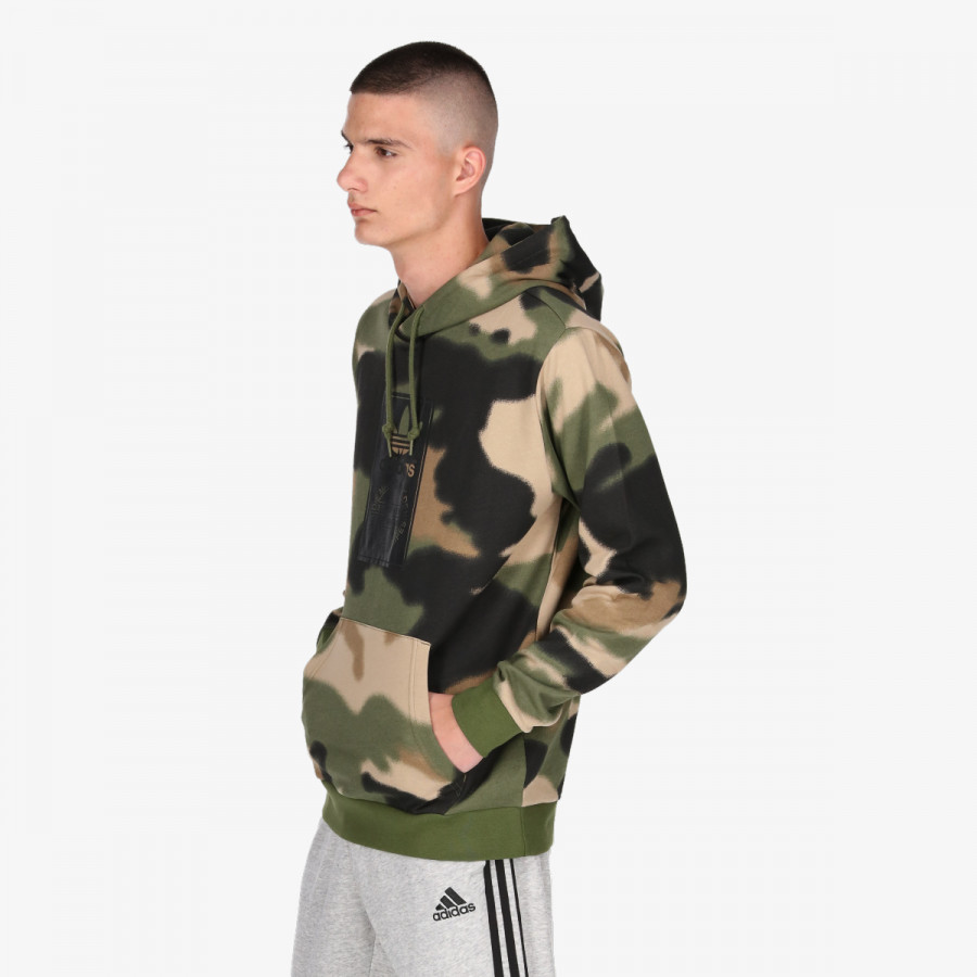 adidas Dukserica CAMO AOP HOODIE 