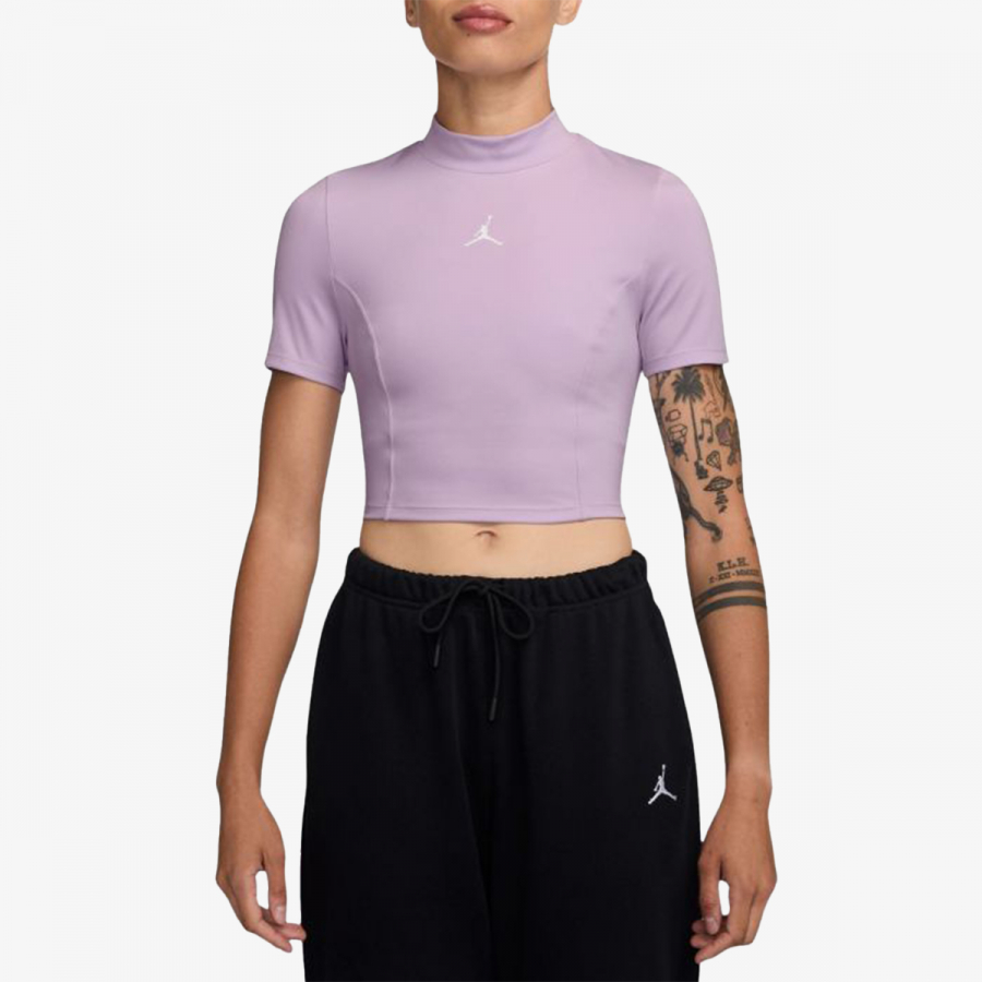 Nike Majica W J SS SOLID KNIT TOP 