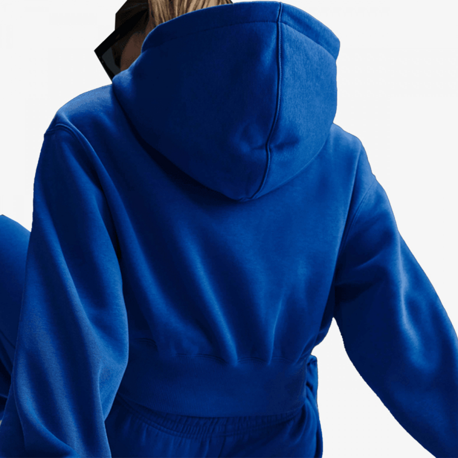 Nike Dukserica W NSW PHNX FLC LSE CROP FZ HDY 