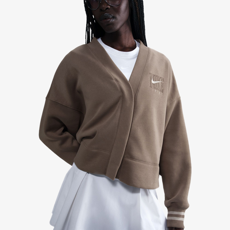 Nike Majica dugih rukava W NSW PHNX FLC OOS GX CRDGN 