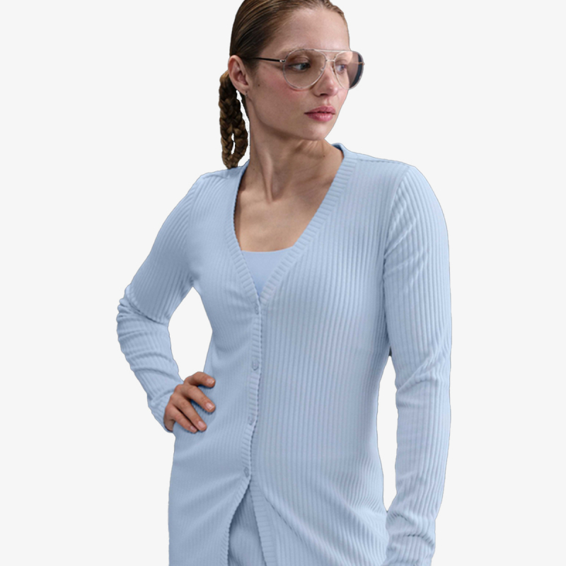 Nike Majica W NSW NK CHLL KNT RIB CARDIGAN 