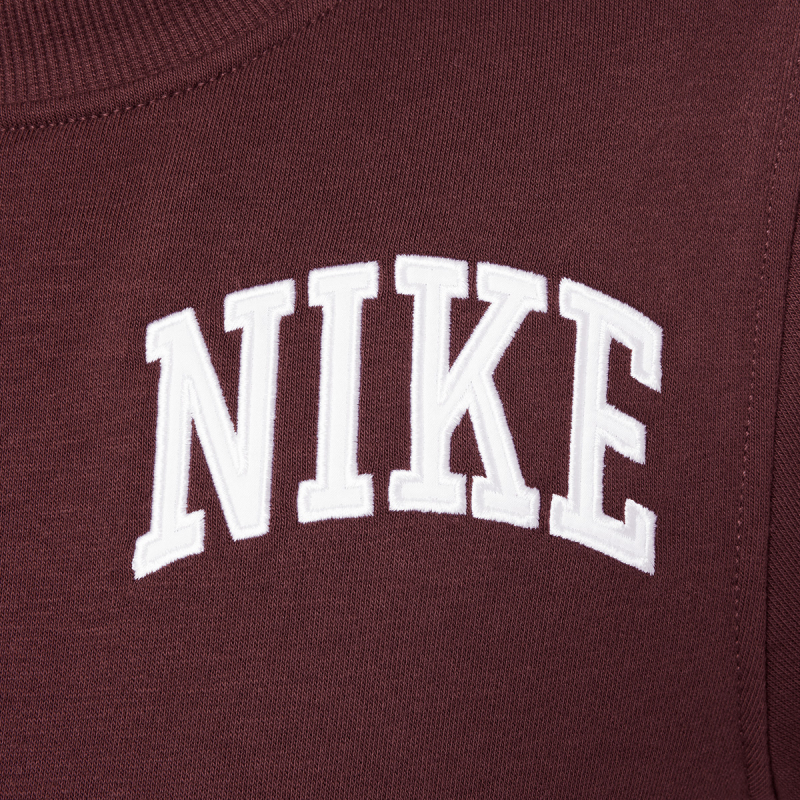 Nike Majica dugih rukava K NSW CLUB FT CREW LBR MC 
