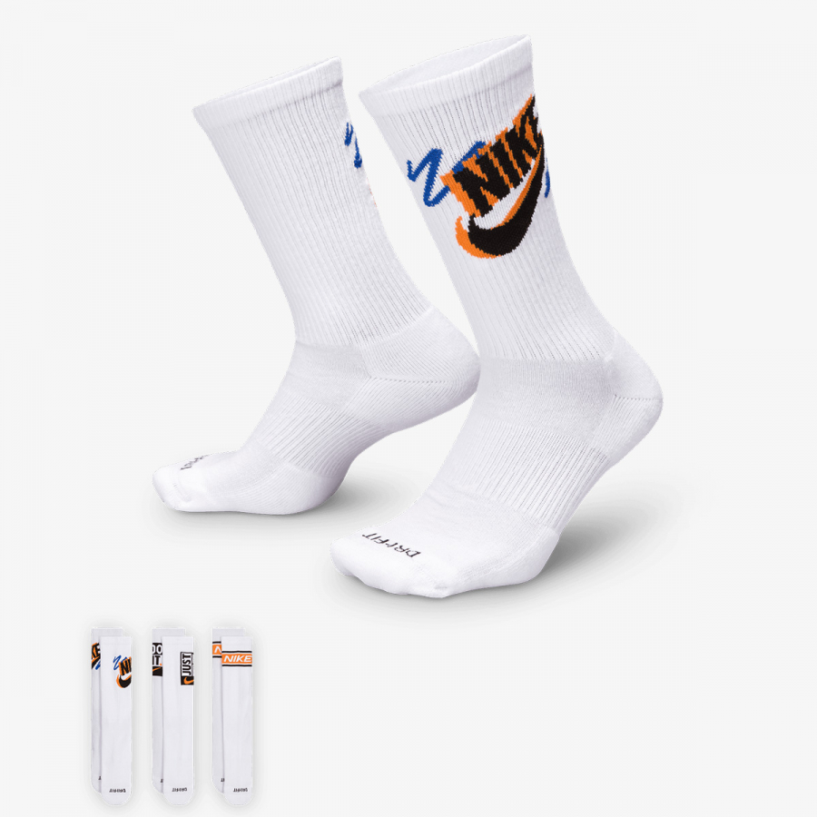 Nike Čarape U NK ED PLS CREW 3PR SPORT 144-PAK 