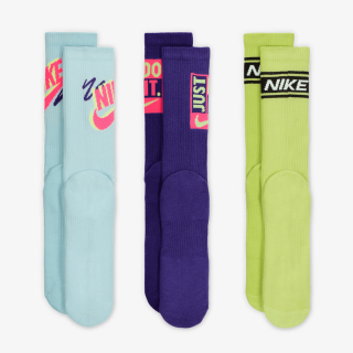 Nike Čarape U NK ED PLS CREW 3PR SPORT 144-PAK 