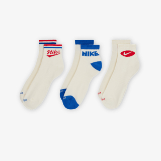 Nike Čarape U NK ED PLS ANKL 3P LFESTL 144-PAK 
