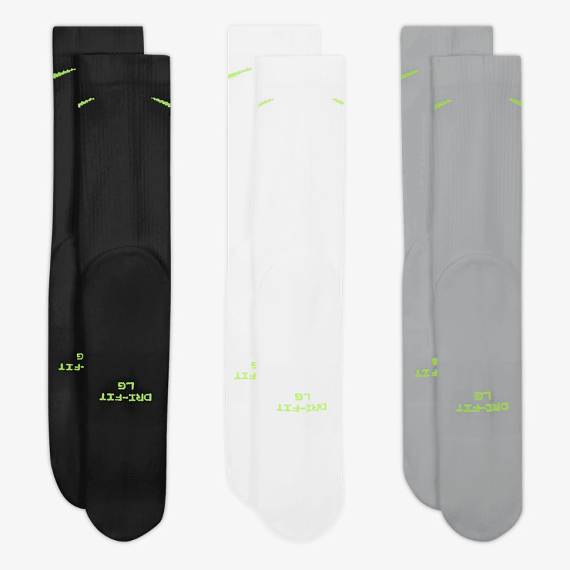 Nike Čarape U NK ED ELVD CRW 3P - 144-PAK 