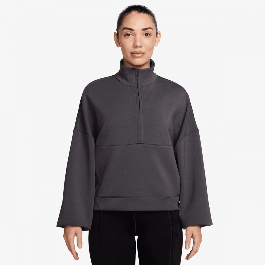 Nike Dukserica W NK 24.7 DF HZ TOP SOFT KNIT 