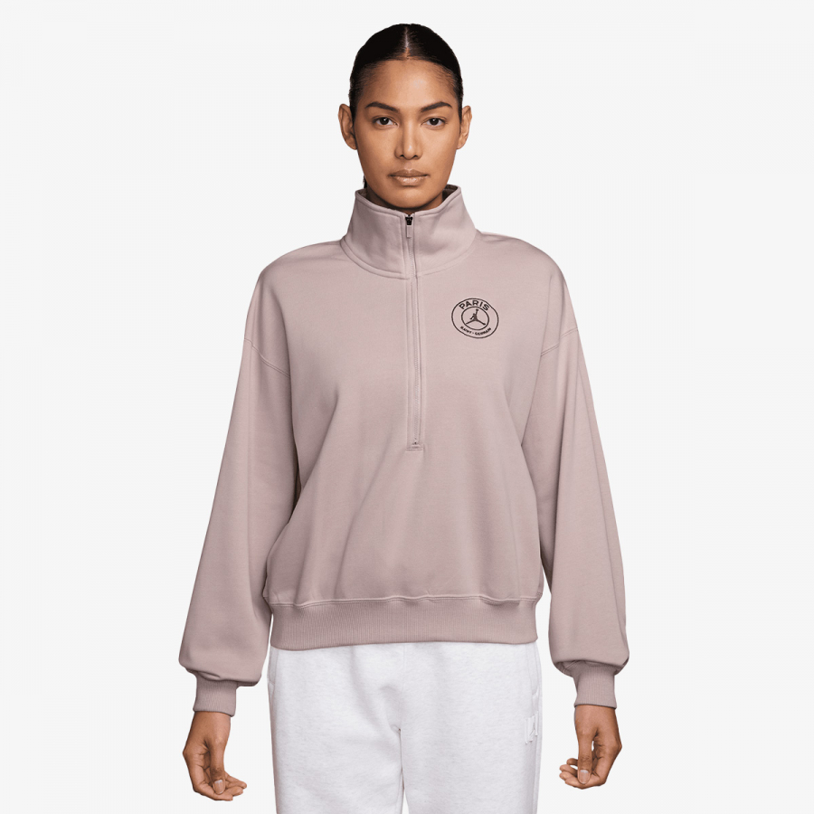 Nike Dukserica W J PSG FLC HZ TOP 
