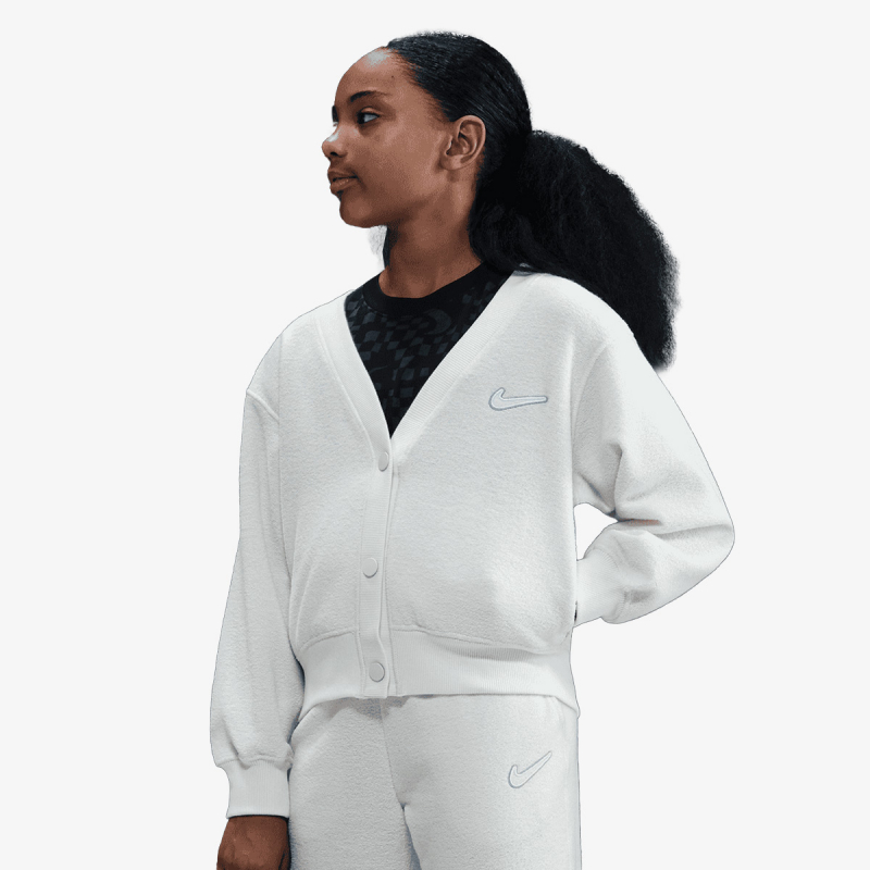 Nike Donji dio trenerke G NSW FLC LS TOP COZY 