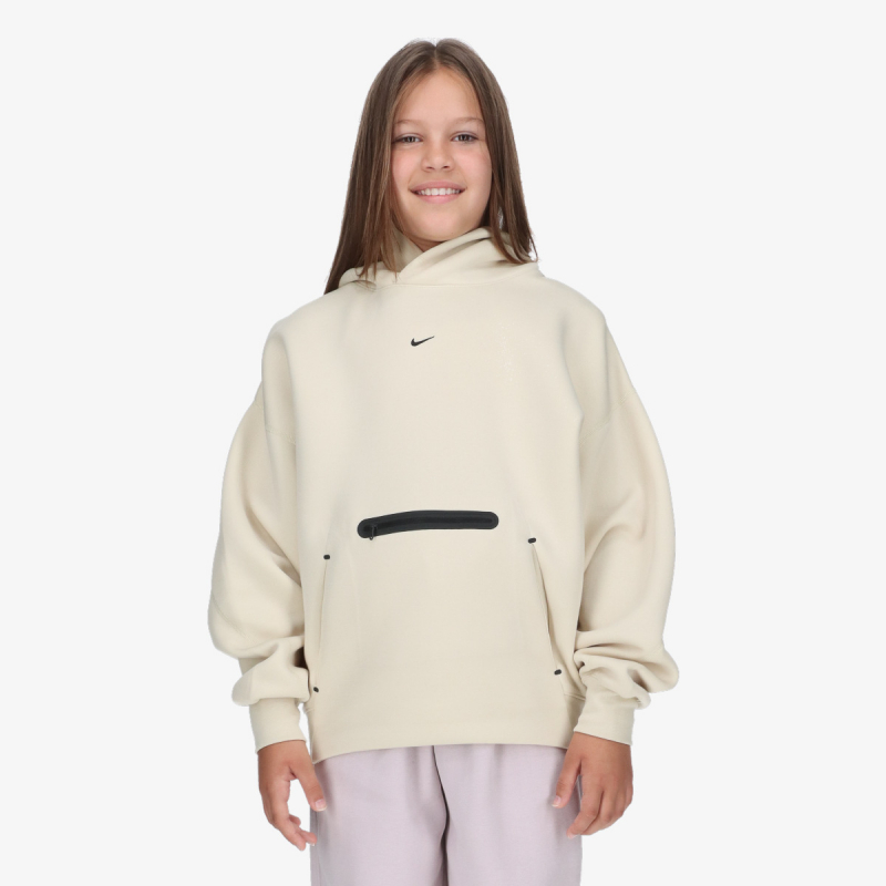 Nike Dukserica B NSW TCH FLC OVRS PO HDY-PD 